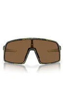 Oakley Sutro 128mm Shield Sunglasses in Bronze at Nordstrom