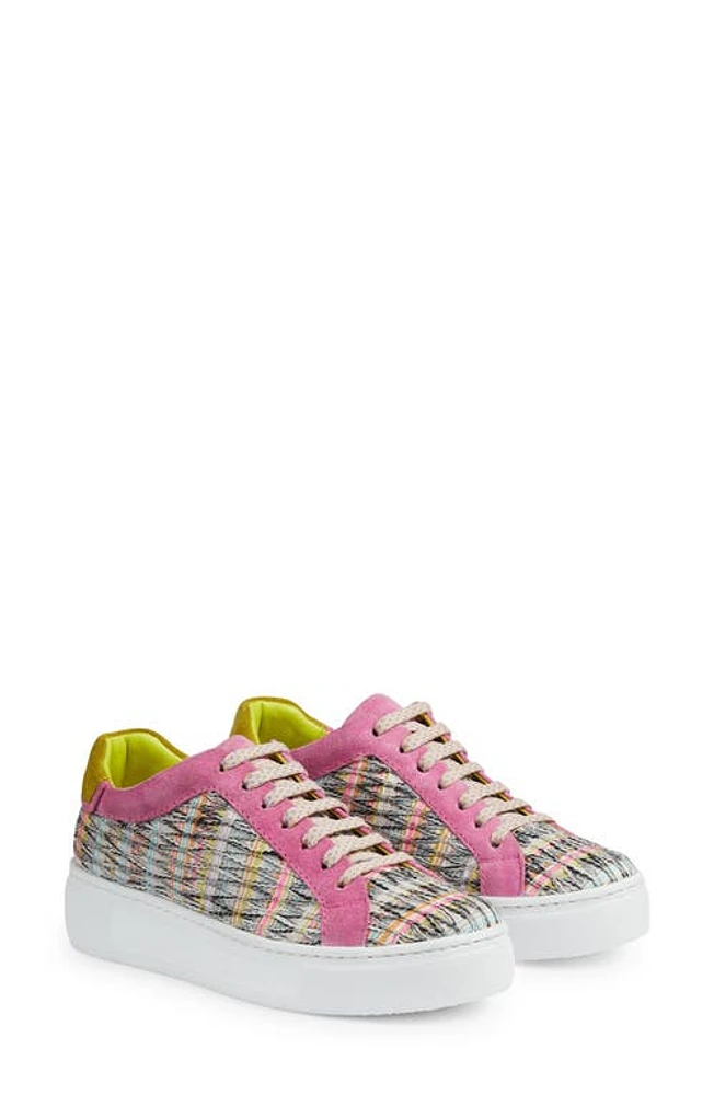 LK Bennett Lift Sneaker Pink/Gold Multi at Nordstrom,