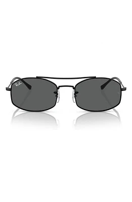 Ray-Ban 54mm Oval Sunglasses in Black at Nordstrom