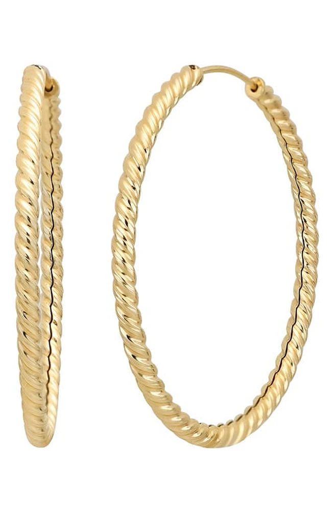 Bony Levy 14K Gold Hoop Earrings in 14K Yellow Gold at Nordstrom