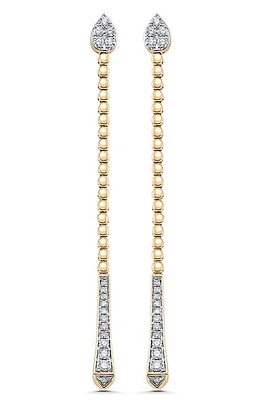 Sara Weinstock Unity Reverie Diamond Linear Drop Earrings in Yellow Gold at Nordstrom