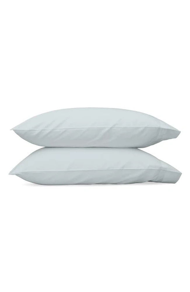 Matouk Nocturne 600 Thread Count Set of 2 Pillowcases in Pool at Nordstrom