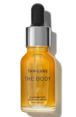 Tan-Luxe The Body Illuminating Self Tan Drops in Light/Medium at Nordstrom