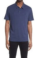 John Varvatos Men's Victor Solid Slub Cotton Polo at Nordstrom,