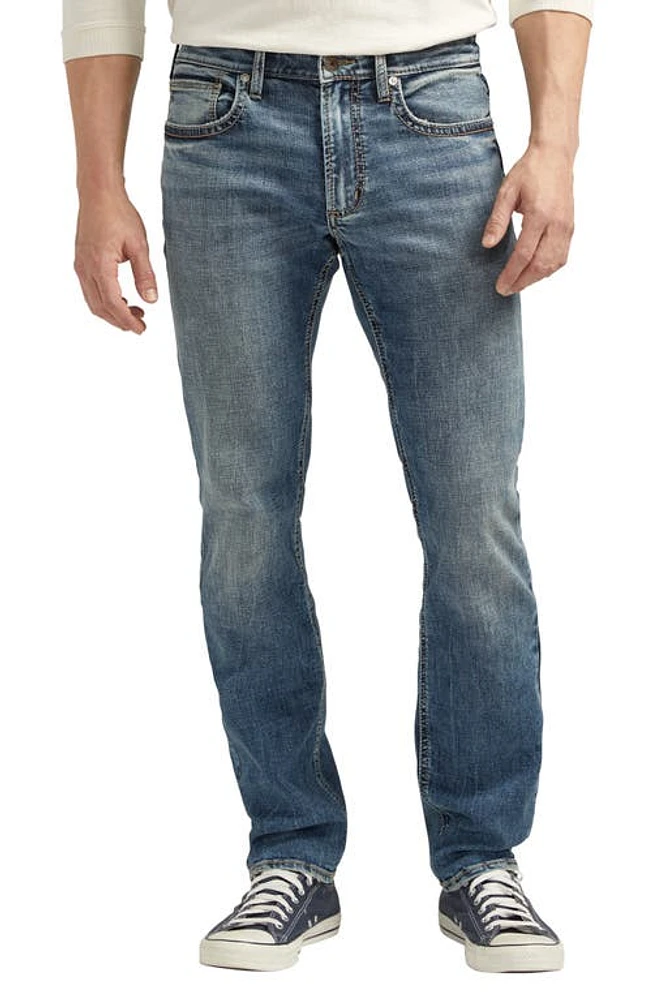 Silver Jeans Co. Konrad Slim Straight Leg Indigo at Nordstrom, X