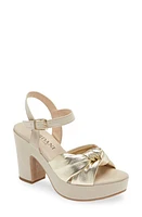 Cordani Lola Knotted Platform Sandal at Nordstrom,