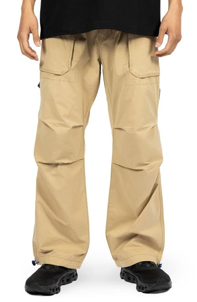 PLEASURES Public Oversize Utility Pants Beige at Nordstrom,