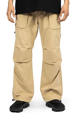 PLEASURES Public Oversize Utility Pants Beige at Nordstrom,