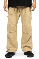 PLEASURES Public Oversize Utility Pants Beige at Nordstrom,