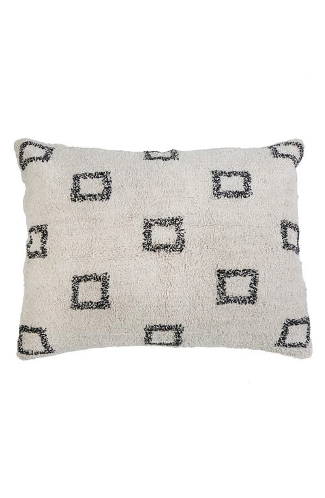 Pom Pom at Home Bowie Big Accent Pillow in Ivory/Black at Nordstrom