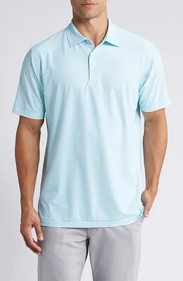 Peter Millar Crown Sport Vienna Performance Mesh Polo Cabana Blue at Nordstrom,