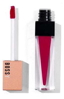 BOSSY COSMETICS Power Women Essentials Liquid Lipstick in Bravery at Nordstrom