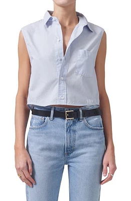 Citizens of Humanity Ander Cotton Sleeveless Crop Top Santa Cruz at Nordstrom,