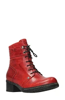 Wolky Red Deer Water Resistant Bootie Dark at Nordstrom,