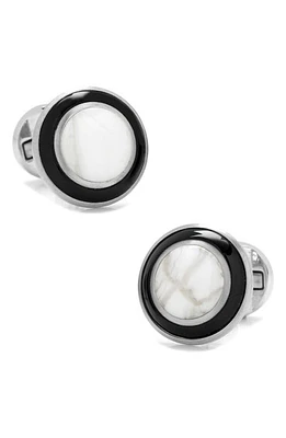 Cufflinks, Inc. Jade & Onyx Cuff Links in White at Nordstrom