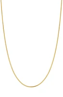 Bony Levy 14K Gold Omega Snake Chain Necklace in 14K Yellow Gold at Nordstrom