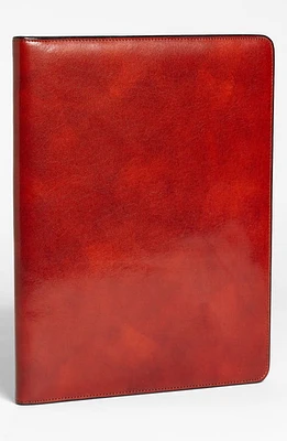 Bosca Leather Letter Pad Cover in Cognac at Nordstrom