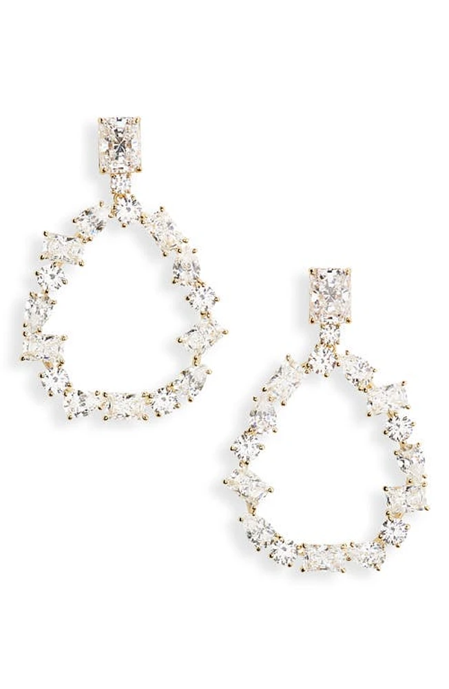 Nadri Rockstars Cubic Zirconia Earrings in Gold at Nordstrom