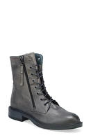 Miz Mooz Martel Combat Boot in Graphite Antique Burnish at Nordstrom, Size 5.5-6Us