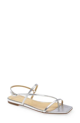 aeyde Ella Metallic Sandal Laminated at Nordstrom,