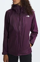 The North Face Alta Vista Water Repellent Hooded Jacket Black Currant Purple at Nordstrom,