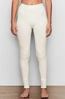 SKIMS Stretch Cotton Rib Leggings at Nordstrom,