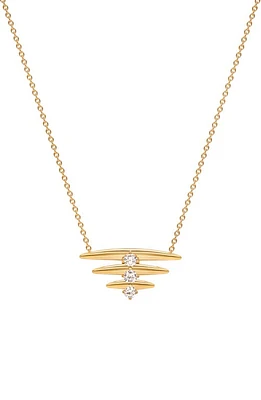 Hueb Diamond Pendant Necklace in Yellow Gold at Nordstrom, Size 18