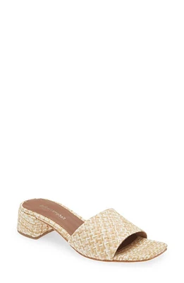 Jeffrey Campbell Mix It Slide Sandal White Tan at Nordstrom,