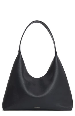 Mansur Gavriel Maxi Candy Leather Hobo Bag in Black at Nordstrom