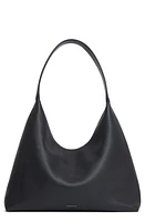 Mansur Gavriel Maxi Candy Leather Hobo Bag in Black at Nordstrom