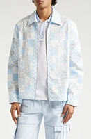 Versace Greca Collar Cotton Piqué Polo White at Nordstrom,