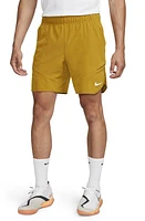 Nike Court Dri-FIT Advantage 7" Tennis Shorts in Bronzine/Lime/White at Nordstrom, Size Xx-Large