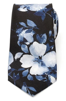 Cufflinks, Inc. Painted Floral Navy Silk Tie at Nordstrom