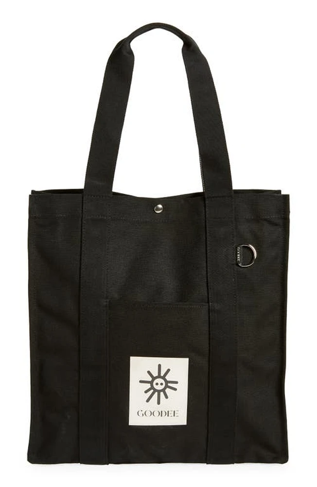 GOODEE Bassi Recycled PET Market Tote in Black at Nordstrom