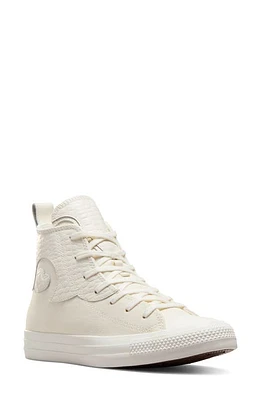 Converse Chuck Taylor All Star High Top Sneaker Egret/Vintage White/Silver at Nordstrom,