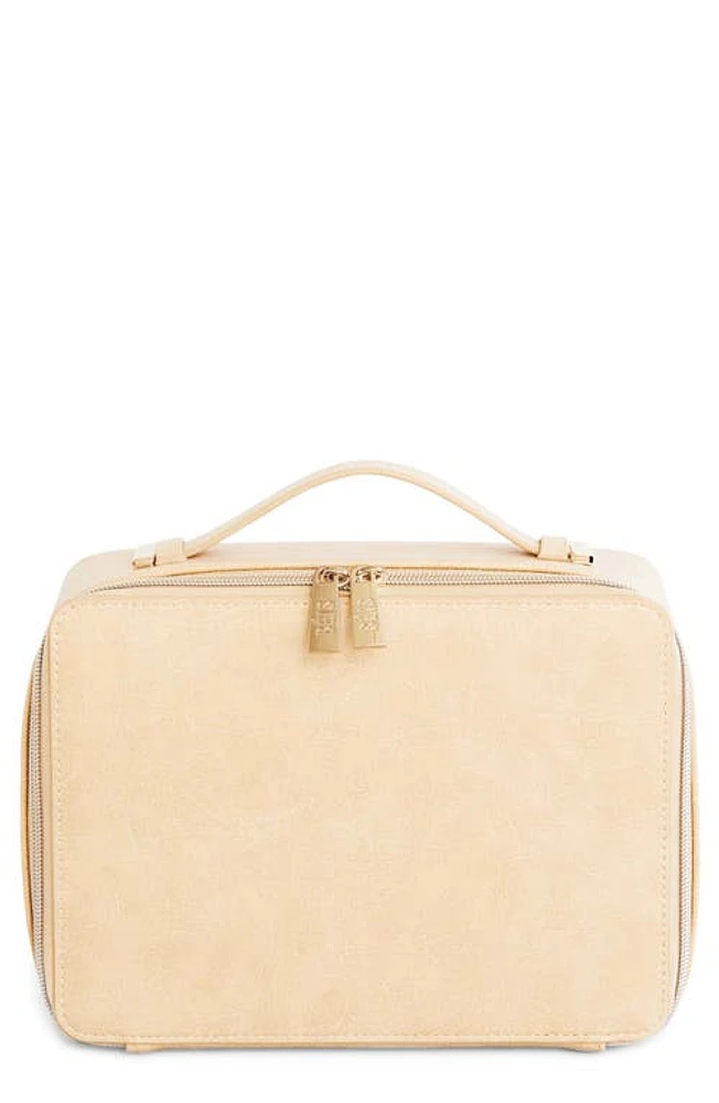 Béis The Cosmetics Case in Beige at Nordstrom