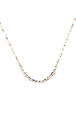 Lana Graduating Diamond Tennis Necklace in Yellow at Nordstrom