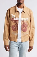 PacSun Los Angeles Cherry Jacket Tan at Nordstrom,