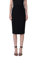 Akris Wool Blend Pencil Skirt Black at Nordstrom,