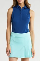 J. Lindeberg Dena Sleeveless Performance Golf Polo at Nordstrom,