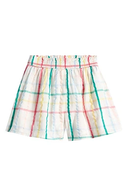 Tucker + Tate Kids' Windowpane Check Cotton Shorts Blue Falls Tori Gingham at Nordstrom,