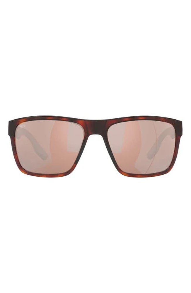 Costa Del Mar Paunch XL 59mm Square Sunglasses in Copper at Nordstrom