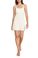 Eberjey Pointelle Tank Chemise Ivory at Nordstrom,