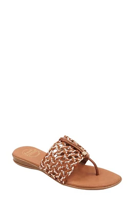 André Assous Nice Woven Sandal Cuero Multi at Nordstrom,