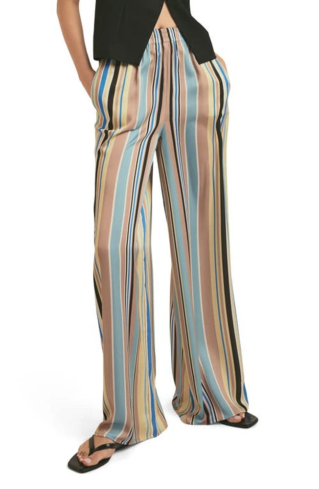 Favorite Daughter The Summer Friday Pants Riviera Stripe at Nordstrom,