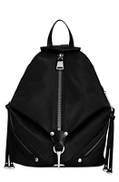 Rebecca Minkoff Medium Julian Zip Nylon Backpack in Black at Nordstrom