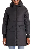 Modern Eternity 3-in-1 Hooded Maternity Puffer Jacket at Nordstrom,