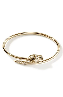 John Hardy Naga Bypass Cuff Bracelet in Gold at Nordstrom, Size Medium