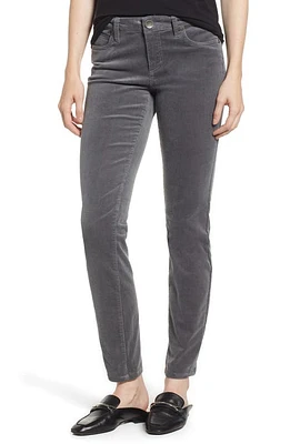 KUT from the Kloth Diana Stretch Corduroy Skinny Pants in Fog at Nordstrom, Size 6P