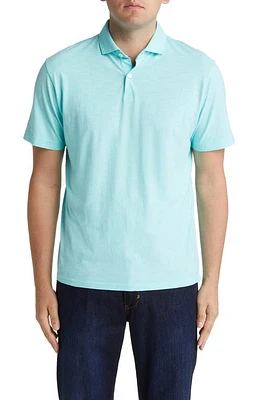 Peter Millar Crown Crafted Journeyman Pima Cotton Polo North Sky at Nordstrom,